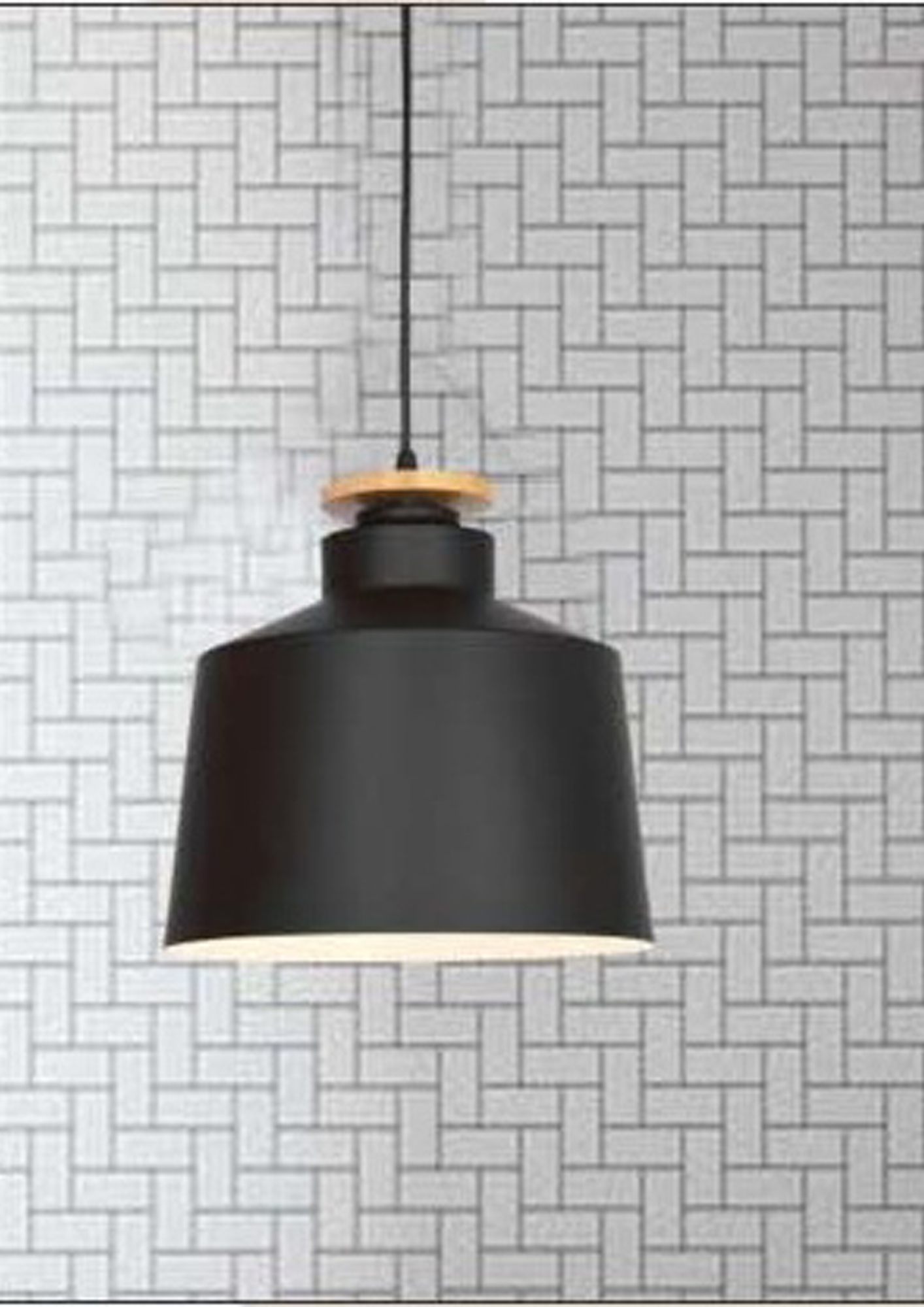Beyond Lights - Black Pendant Light- GL